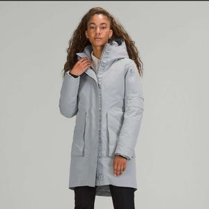 Lululemon Winter Warrior 3-in-1 parka Rhino Grey